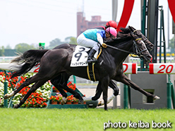 カラープリント(アルミ枠付き)2015年7月11日中京5R 2歳新馬(アドマイヤリード)