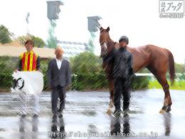カラーパネル2019年6月30日福島5R 2歳新馬(口取り)(コンドゥクシオン)