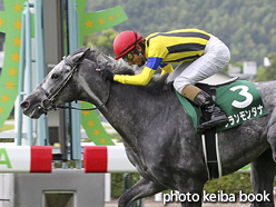 カラープリント(アルミ枠付き)2016年8月7日小倉11R 小倉記念(アップ)(クランモンタナ)