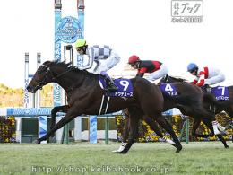 カラープリント(アルミ枠付き)2021年12月19日阪神11R 朝日杯FS(横)(ドウデュース)