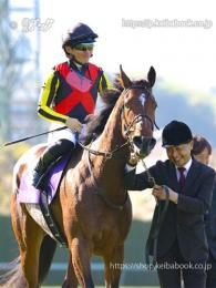 カラープリント(アルミ枠付き)2023年4月9日阪神11R 桜花賞(引き上げA)(リバティアイランド)