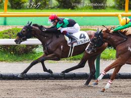 カラープリント(アルミ枠なし)2023年7月16日函館7R 3歳以上1勝クラス(ゴールB)(エンプレスペイ)