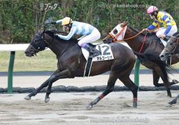 カラープリント(アルミ枠付き)2024年7月27日札幌8R 3歳以上1勝クラス(オルゴーリオ)