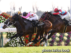 カラープリント(アルミ枠付き)2015年1月5日京都9R 北大路特別(ダイシンサンダー)