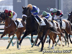 カラープリント(アルミ枠付き)2015年1月11日中山5R 3歳未勝利(レトロクラシック)