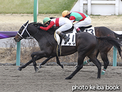 カラープリント(アルミ枠なし)2015年1月24日中山3R 3歳未勝利(アサマ)