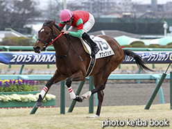 カラーパネル2015年1月24日中山5R 3歳未勝利(アフェクシオン)