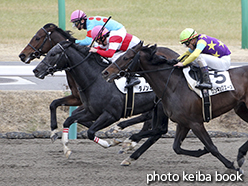 カラープリント(アルミ枠付き)2015年1月24日中山8R 4歳上500万下(ダノンミシガン)