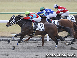 カラープリント(アルミ枠付き)2015年2月14日京都3R 3歳未勝利(ラディカル)