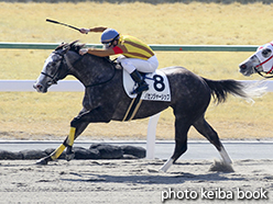 カラープリント(アルミ枠なし)2015年2月21日京都3R 3歳未勝利(パセンジャーシップ)