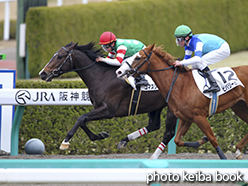 カラープリント(アルミ枠付き)2015年3月7日阪神3R 3歳新馬(ゴマスリオトコ)