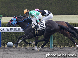 カラーパネル2015年3月14日阪神2R 3歳未勝利(タイキオールブルー)