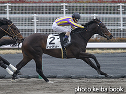 カラープリント(アルミ枠付き)2015年3月14日中京1R 3歳未勝利(マッシヴランナー)