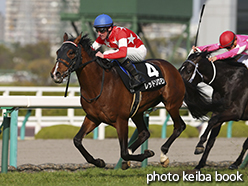 カラープリント(アルミ枠付き)2015年3月21日阪神11R 若葉ステークス(レッドソロモン)