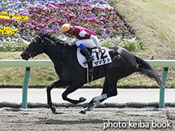 カラープリント(アルミ枠付き)2015年4月12日福島3R 4歳上500万下(ザマンダ)