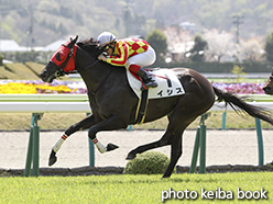 カラーパネル2015年4月18日福島2R 3歳未勝利(イシス)