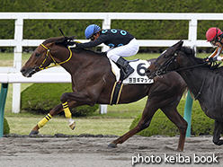 カラープリント(アルミ枠付き)2015年4月19日阪神12R 4歳上1000万下(ヨヨギマック)