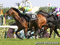 カラープリント(アルミ枠なし)2015年5月10日京都11R 鞍馬ステークス(スギノエンデバー)