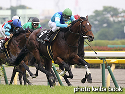 カラープリント(アルミ枠付き)2015年5月16日東京10R 秋川特別(バロンドゥフォール)