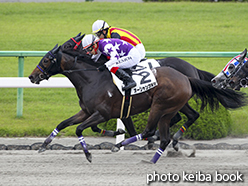 カラープリント(アルミ枠付き)2015年5月23日京都7R 4歳上500万下(オーシャンブルグ)