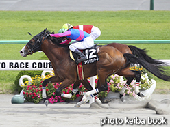 カラーパネル2015年5月31日京都9R 東大路ステークス(メイショウソラーレ)