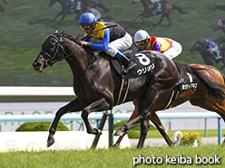 カラープリント(アルミ枠なし)2015年5月31日京都10R 安土城ステークス(ウリウリ)