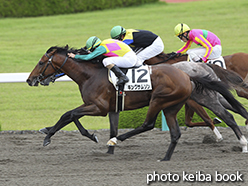 カラープリント(アルミ枠付き)2015年6月6日阪神6R 3歳未勝利(キングサムソン)