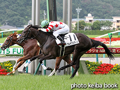 カラープリント(アルミ枠付き)2015年7月5日福島6R 2歳新馬(フルオブスターズ)