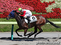 カラープリント(アルミ枠付き)2015年7月11日福島8R 3歳上500万下(ツインキャンドル)