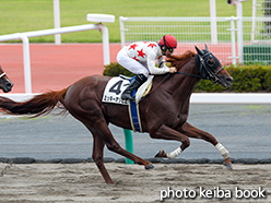 カラープリント(アルミ枠付き)2015年7月19日中京3R 3歳未勝利(ミッキーオリビエ)