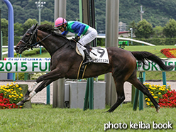 カラープリント(アルミ枠なし)2015年7月19日福島4R 障害未勝利(トーセンハナミズキ)