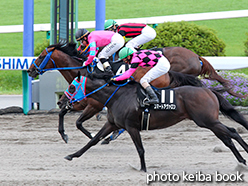 カラープリント(アルミ枠付き)2015年7月19日福島10R 鶴ヶ城特別(キンシザイル)