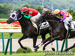 カラープリント(アルミ枠なし)2015年7月25日福島5R 2歳新馬(ゲッカコウ)