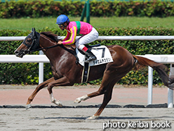 カラープリント(アルミ枠付き)2015年8月1日小倉2R 3歳未勝利(テイエムテツジン)