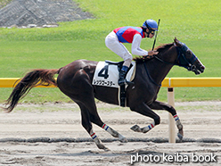 カラーパネル2015年8月1日新潟3R 3歳未勝利(レッツゴースター)