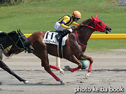 カラープリント(アルミ枠なし)2015年8月1日新潟8R 3歳上500万下(ベストリーダー)