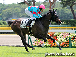 カラーパネル2015年8月9日新潟1R 2歳未勝利(クードラパン)