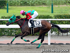 カラープリント(アルミ枠付き)2015年8月16日小倉3R 3歳未勝利(シゲルゴホウサイ)