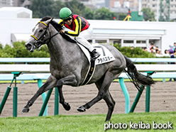 カラープリント(アルミ枠付き)2015年8月16日札幌5R 2歳新馬(アラバスター)