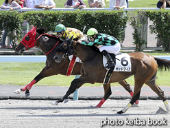 カラープリント(アルミ枠付き)2015年8月29日札幌3R 3歳未勝利(エビスフラワー)