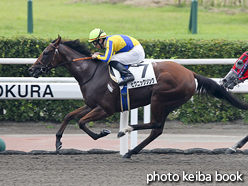 カラープリント(アルミ枠付き)2015年8月30日小倉8R 3歳上500万下(ピクニックソング)