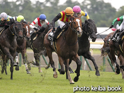 カラープリント(アルミ枠付き)2015年8月30日新潟10R 朱鷺ステークス(ベステゲシェンク)