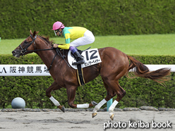 カラープリント(アルミ枠なし)2015年9月13日阪神1R 2歳未勝利(ゼンノサーベイヤー)