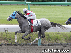 カラープリント(アルミ枠付き)2015年9月19日中山2R 2歳未勝利(ミッテルレギ)