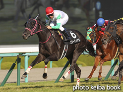 カラープリント(アルミ枠なし)2015年10月3日阪神10R 芦屋川特別(エリーティアラ)