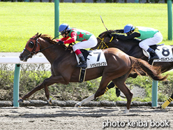 カラーパネル2015年10月3日中山1R 2歳未勝利(シゲルナガイワシ)