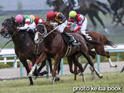 カラープリント(アルミ枠付き)2015年10月4日阪神9R 兵庫特別(ペンタトニック)