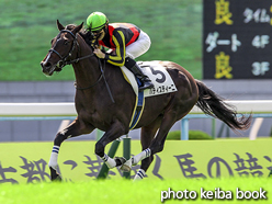 カラープリント(アルミ枠付き)2015年10月12日京都5R 2歳新馬(バティスティーニ)
