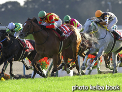 カラープリント(アルミ枠付き)2015年10月31日京都11R スワンステークス(アルビアーノ)