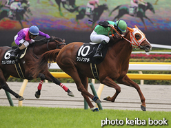 カラープリント(アルミ枠付き)2015年10月31日東京9R 国立特別(クリノコマチ)